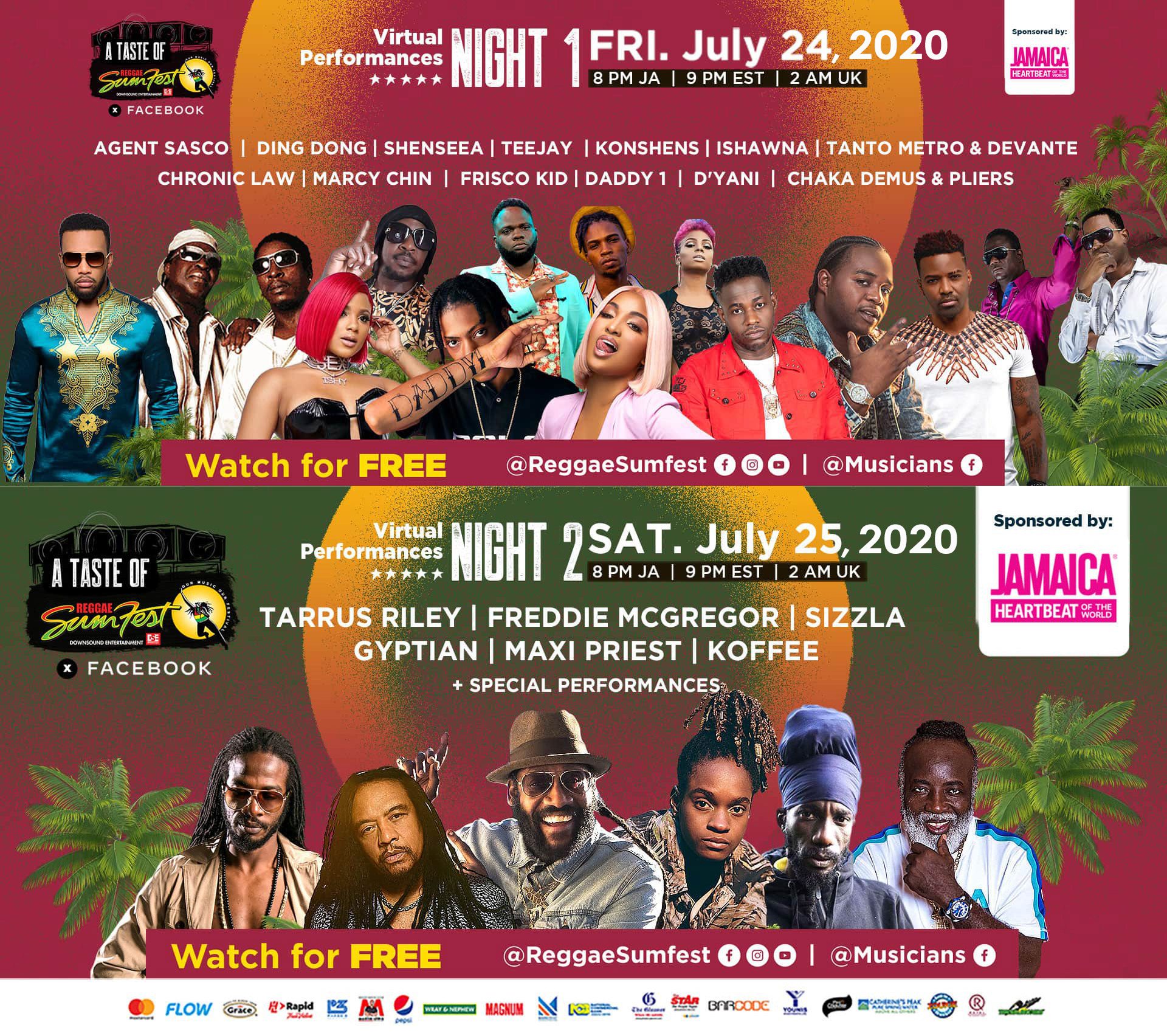 Reggae Music Festival 2025 Schedule Mikayla J Doyle
