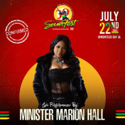 Minister Marion Hall - July 22nd