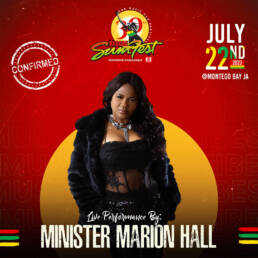 Minister Marion Hall - July 22nd